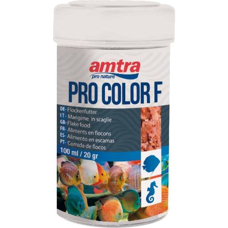 Set 6 pezzi Amtra Pro Color Flake 100 ml: Set 6 pezzi Amtra Pro Color Flake