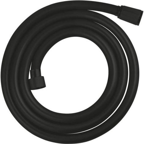 Flexible de douche - GROHE VitalioFlex 287422432 - 1,75m - Anti-pliures et torsion - Connexion universelle - Surface lisse -Noir (1/3)