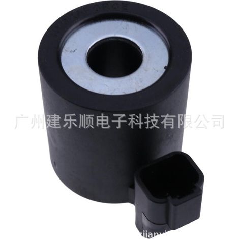 Bobine d'électrovanne 12 V 4301612 pour pelle hydraulique, compatible avec les pièces mécaniques des pelles hydrauliques Hydraforce (1/4)