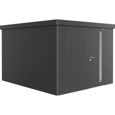 Casetta Neo 4C porta standard, grigio scuro metallizzato