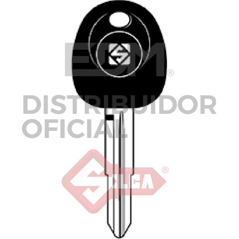 LLAVE TRANSPONDER S/CHIP - C/TAPON PARA SSANGYONG Y TAGAZ SSY4RTE