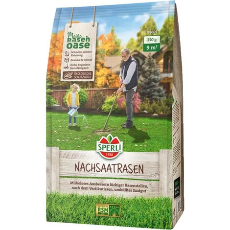 Sperli Nachsaat Rasensamen RSM 3.2 - 250 g für ca. 9 m²