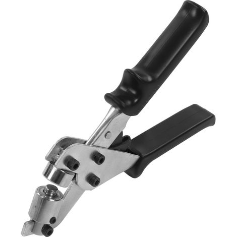 Tragbare manuelle Ösenzange mit 500 silbernen 10-mm-Ösen (3/8 Zoll) – Handstanzset (1/5)