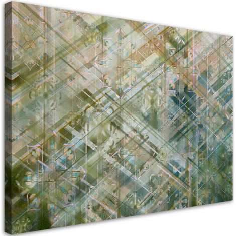 Tableau sur toile Formes géométriques abstraites 90x60 (1/5)