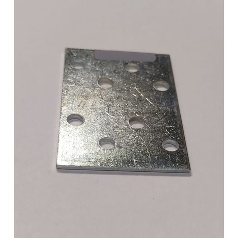 LASTRINA PIANA DI GIUNZIONE 60x40x2 - INACCIAIO ZINCATO