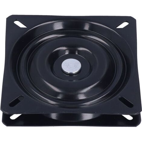 Plateau tournant portant une rotation à 360 degrés, capacité portante élevée, utilisation facile, installation de la base de la plaque de tabouret pour le bureau à domicile (1/4)