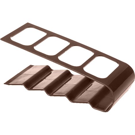 Support Pour Télécommande - 4 Compartiments - En Polypropylène - Pour Télévision Climatiseur Chauffage - Bureau Table De Chevet Table Basse - Lot De 1 (1/5)