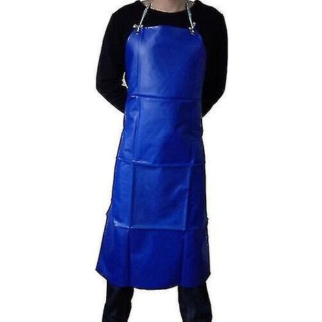 Tablier de cuisine/boucherie/chef en PVC imperméable et résistant, ensemble complet (1/5)
