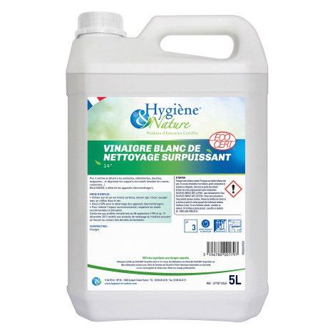 Vinaigre ménager 14° - Bidon de 5 L