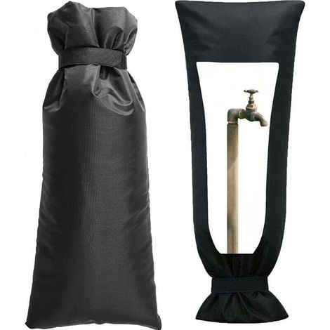 63 cm x 33 cm - Protection thermique pour robinet de jardin - Housse de protection pour robinet d'extérieur - Épaississement - Résistant à l'hiver