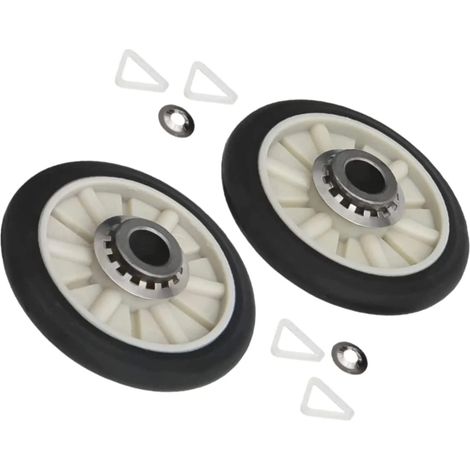 Kit de rouleaux pour tambour de sèche-linge Scaroo 349241T compatible avec Whirlpool et GE 3389901 (1/5)