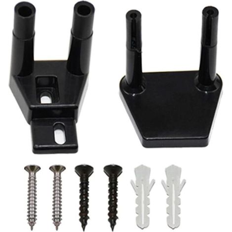 Adjustable floor guide, wall mounted sliding door guide, bottom guide, easy to install barn door hardware (1/5)