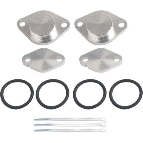 Kit de suppression EGR, Kit de suppression EGR de voiture X8R0021 plaque d'obturation EGR outil de réparation de voiture adapté pour Discovery 3 / Discovery 3 Sport TDV6 (1/4)