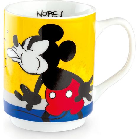 Mug porcellana giallo Egan Mickey Mouse cl 35 (1/3)