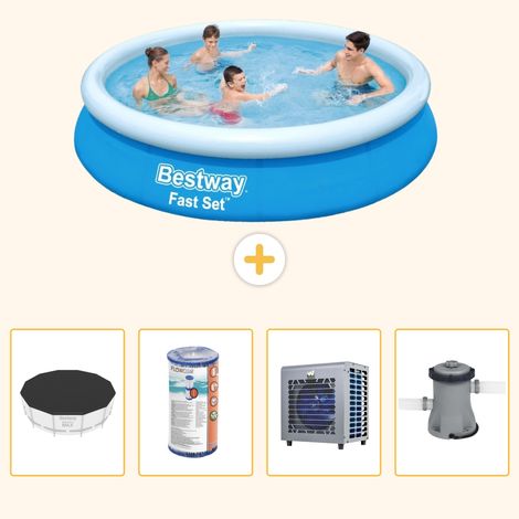 Bestway Bestway Fast Set Ronde - 366x76 cm - 5-pièces S29 (1/5)
