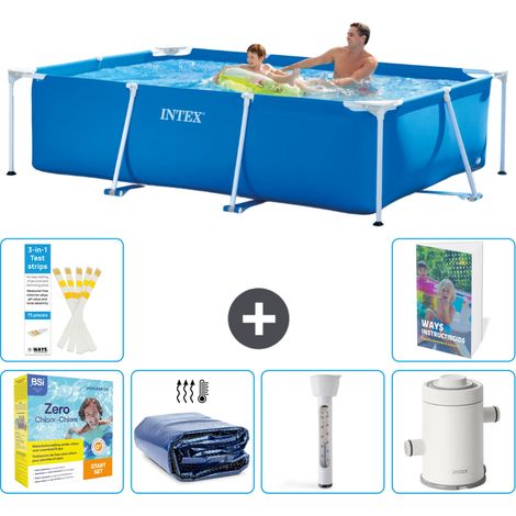Rechteckiger Frame Pool - 260x160x65 cm - 7-teilig S10