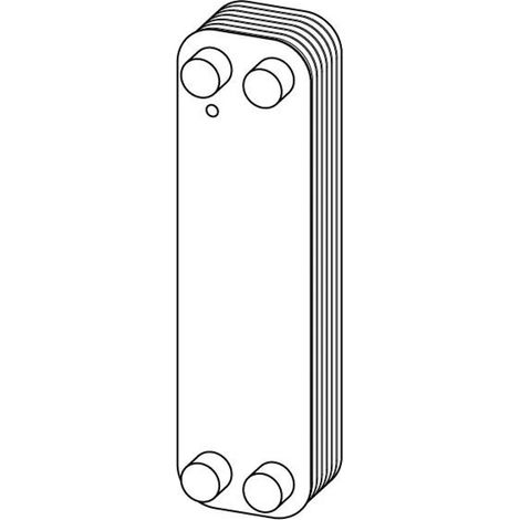 Uponor Combi Port Gen Wärmetauscher DW GVH 228H-40 VA, 1116194
