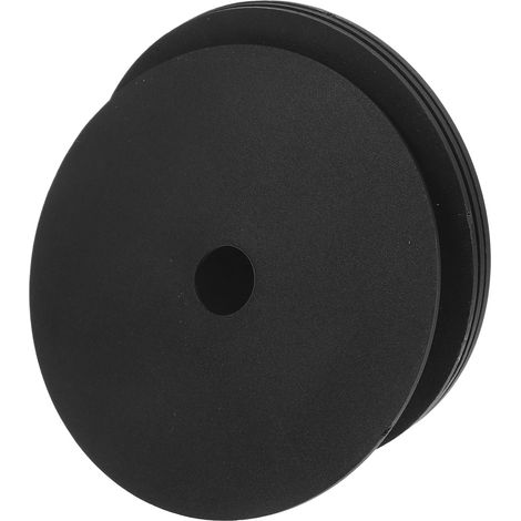 Lot de 4 Accessoires de Toilette Noir en PP, Couvercles de Rechange pour Brosse à Toilettes, Protection Anti-éclaboussures et Remplacement Facile pour Salle de Bain (1/5)