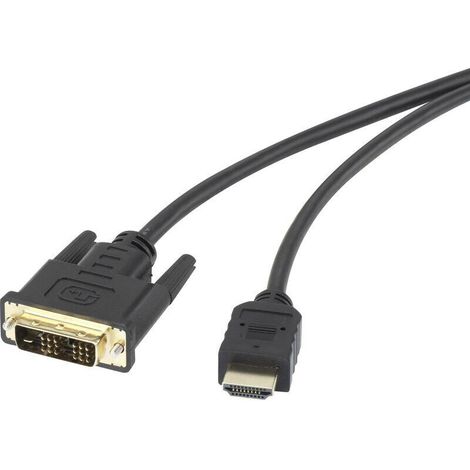 Câble adaptateur  RF-4212219 5.00 m noir W717421 (1/2)