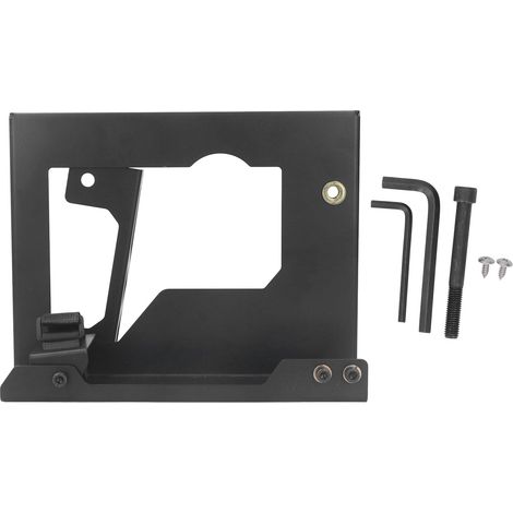Support de raboteuse en acier allié, Angle de profondeur réglable, Stable, rabattable Portable pour Dongcheng 82mm (1/5)