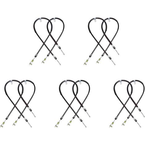 10x Câble de Frein pour Club Car Precedent 2008-Up,L+R CôTé Conducteur et Passager, 103528701 102557501 103528702 102557502 (1/5)