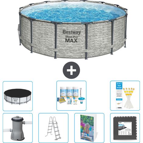 Bestway Steel Pro MAX Rund - 427x122 cm - 8-teilig S581