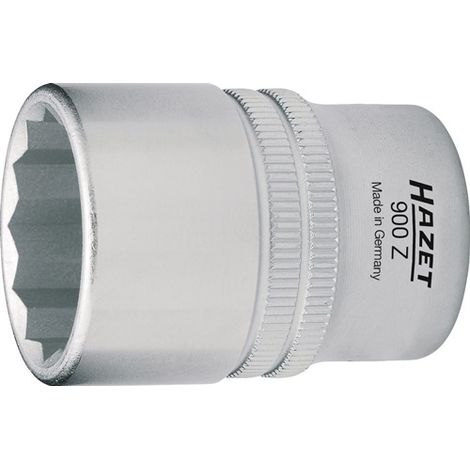 HAZET Steckschlüssel-Einsatz DIN3124 1/2" 12-kant 24mm (1/5)