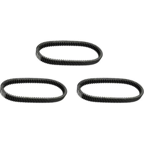 Tres correas de transmisión para ATV/UTV (420280360 715000302) aptas para Can-Am Maverick 1000R, Renegade 1000, Commander 1000 y 800R. (1/4)