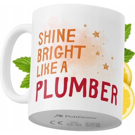 Lustige Tasse für Klempner – Kaffee- oder Teetasse mit witzigem Textdesign – ideal für Geburtstage, Namenstage, Feiertage und besondere Anlässe. Hochwertige Tasse für Zuhause, Büro und Arbeit. Farbe: 