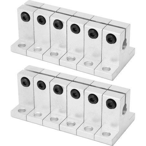 Kit de 12 tiges de serrage en alliage d'aluminium pour rail de guidage linéaire d'imprimante 3D (1/5)