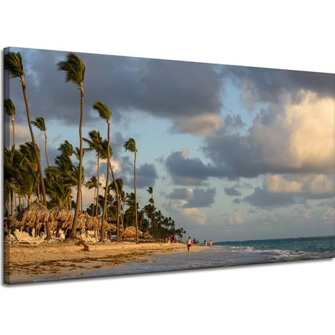 Leinwanddruck Natur Tropische Insel 120x70 cm