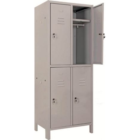 Armadietto Multispogliatoio 6 Posti Lucchettabile