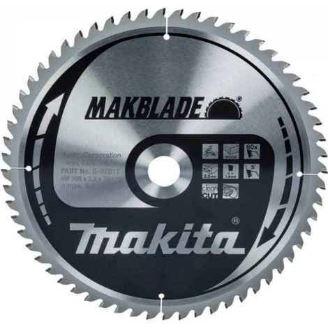 Makita B-32817 Makblade TCT lame de scie à onglet 305x30 pour bois (1/3)