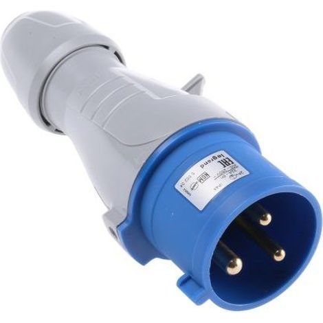 LEGRAND 555234 Clavija 32A 2P + TT 250V IP44