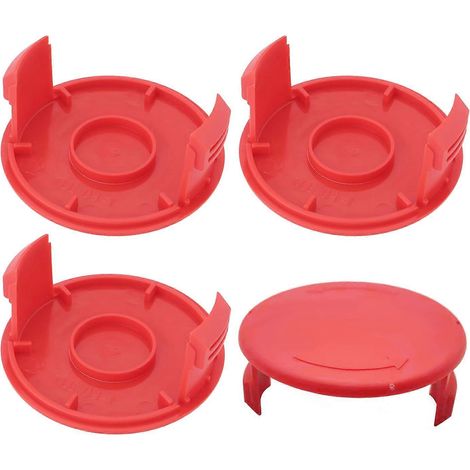 TLE-03-1 Lot de 4 capuchons de bobine de rechange pour coupe-bordures Einhell GE-CT 18 28 Li GE-CT 18 28 Li TC (1/5)