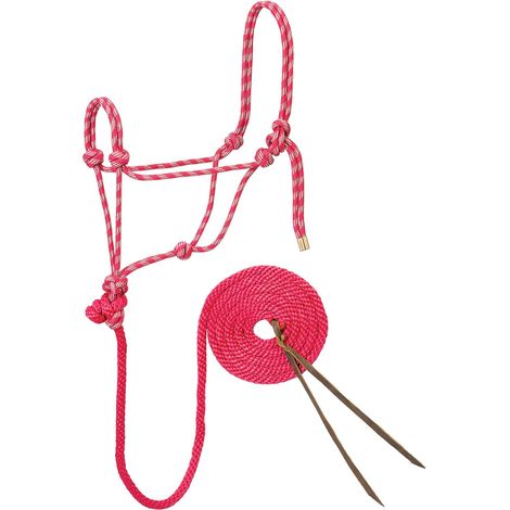 1 Licol,Longe,Cheval,Tressé,Motif Diamant,Polyester,Bande Réfléchissante,Équitation