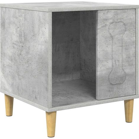 Maison Exclusive - Hundehütte Beton 44 x 42 x 49 cm Holzwerkstoff