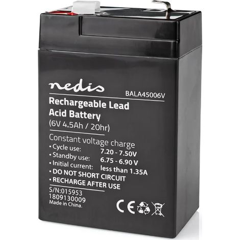 Batteria da 6V 4,0Ah - per l'Auto Elettrica per Bambini (1/4)