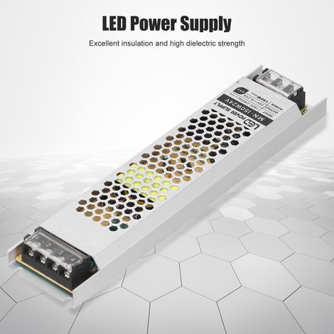 Alimentation à découpage pour bande LED série CTN 150 W, 190-240 V CA/24 V (1/5)