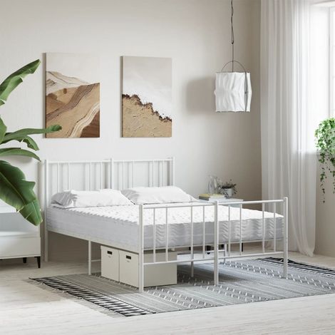 Matelas en mousse Matelas de lit blanc 140x190 cm dureté H2 H3 CFW66905 CFW459193 (1/5)