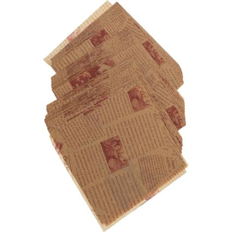 200 Feuilles de Papier Parchemin Cuisson Antiadhésif 18 x 18 Cm pour Four et Emballage, Papier Sulfurisé Non Coupant, Lot de 200 Pièces (1/5)