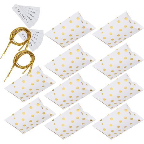 Boîte à bonbons à pois dorés (1/5)