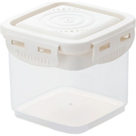1 distributeur de lait en poudre, conception à doseur intégré, étanche et empilable, pour bébés et jeunes enfants, idéal voyage et pique-nique (1/5)