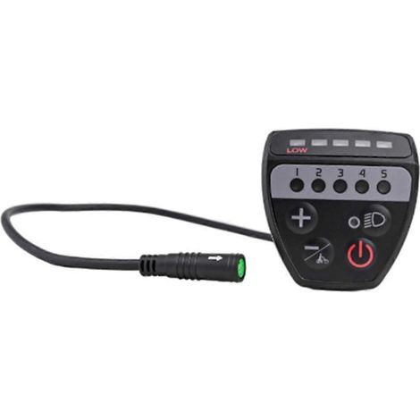 Electric-Bicycle Display Controller Waterproof Bicycle Replacement Parts for BBS01 02 M400 Midmotor (1/5)