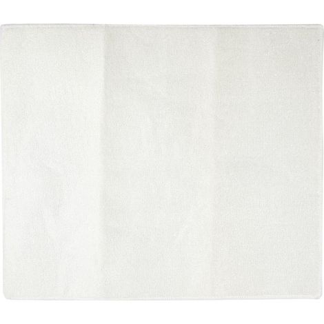Tapis d'évier égouttoir ultra absorbant 40x48 cm blanc