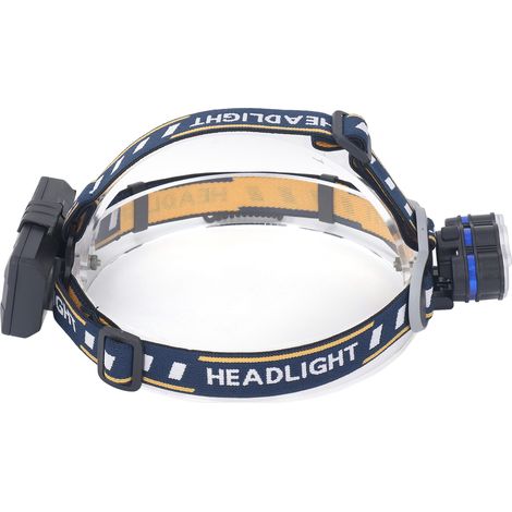 Wiederaufladbare Stirnlampe mit 5 COB-LEDs, 560 Lumen, wasserdichte USB-Taschenlampe für Camping, Wandern, Arbeit, freihändige Nutzung (1/5)