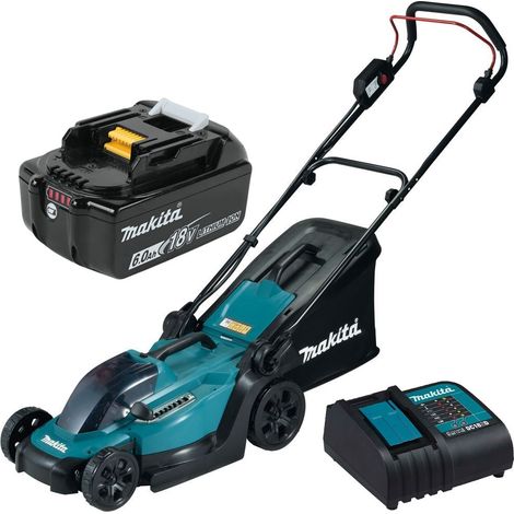 Makita DLM330 18v LXT Cordless Lithium Battery Lawn Mower 33cm + 1 x 6ah Battery (1/5)