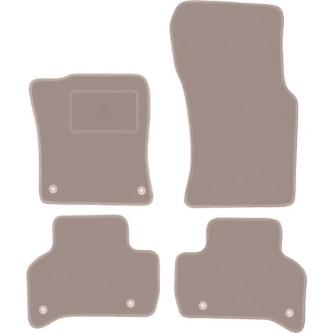 Alfombrillas velour beige para: Jaguar XE sedán (2015-) (1/5)