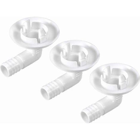 SL.GT Winkel-Abluftschlauchverbinder für Mini-Split- und Fensterklimaanlagen, 25 mm, 3er-Pack (1/3)