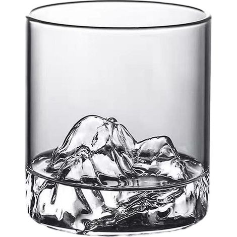 Japanisches Berg-Whiskyglas 200/300 ml, vielseitiges Klarglas für die Bar – 200 ml